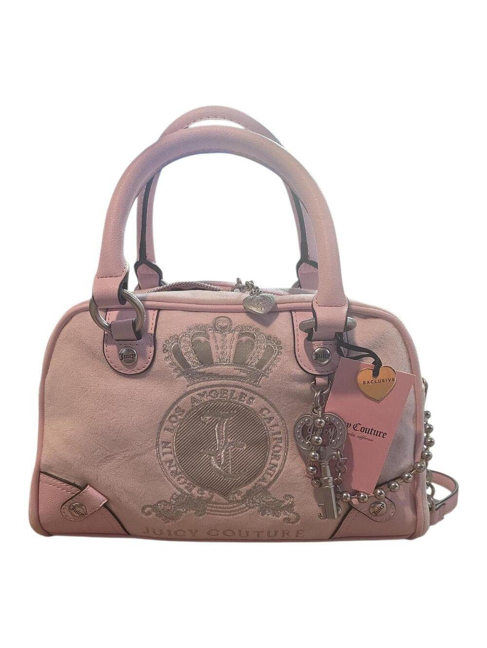 Juicy Couture Classic Juicy Lovers Bowler with Key Charm